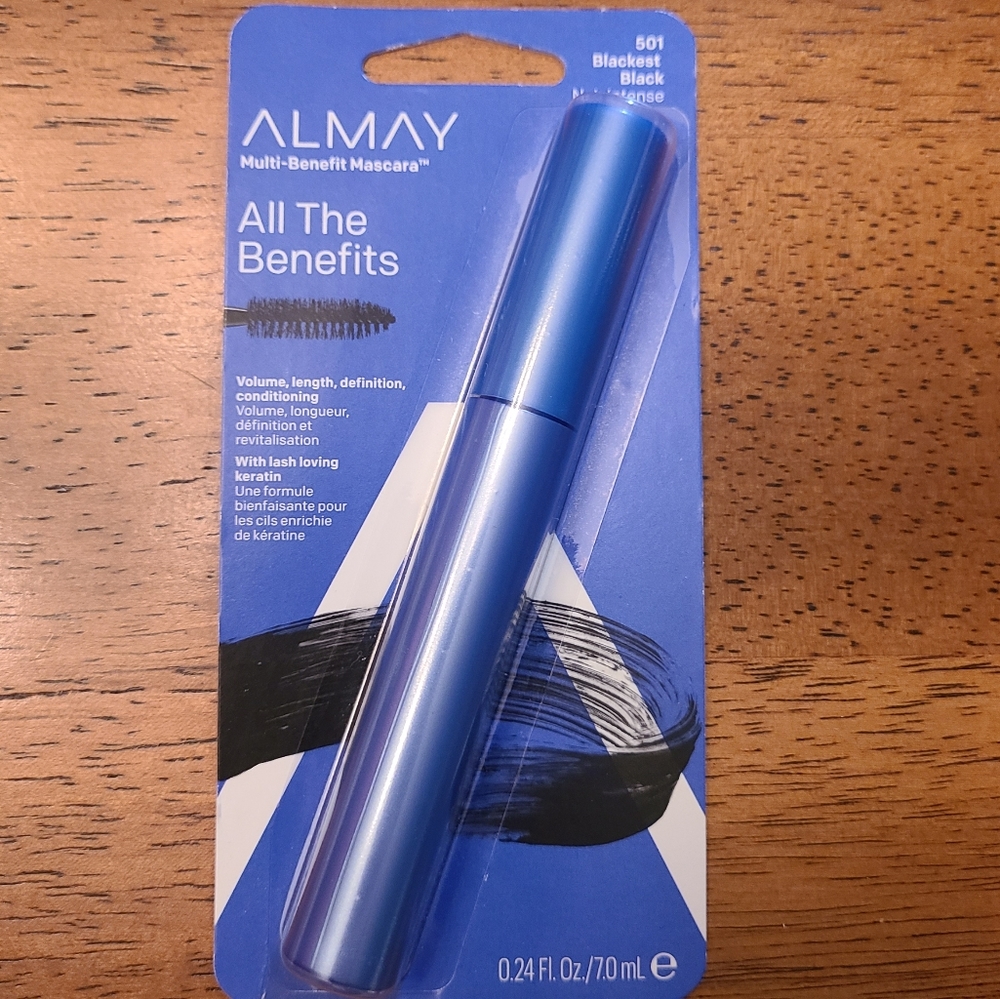 NWT Never Opened Almay Mascara Shade 501 Blackest Black
